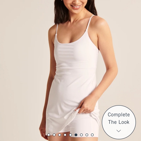 Abercrombie & Fitch Dresses & Skirts - NWOT Abercrombie & Fitch Tennis Dress BRIGHT WHITE small traveler mini dress